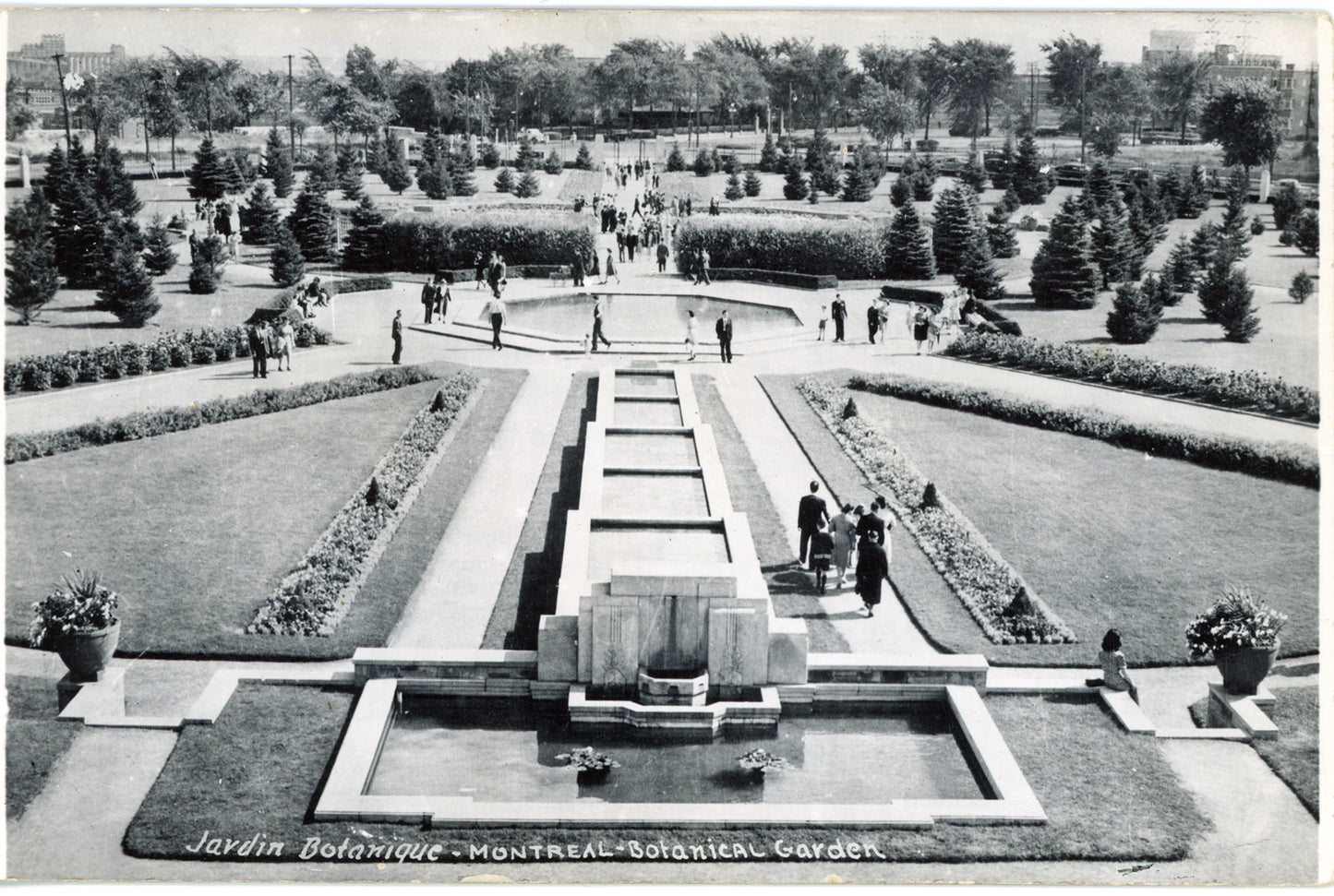 Carte postale du Jardin Botanique