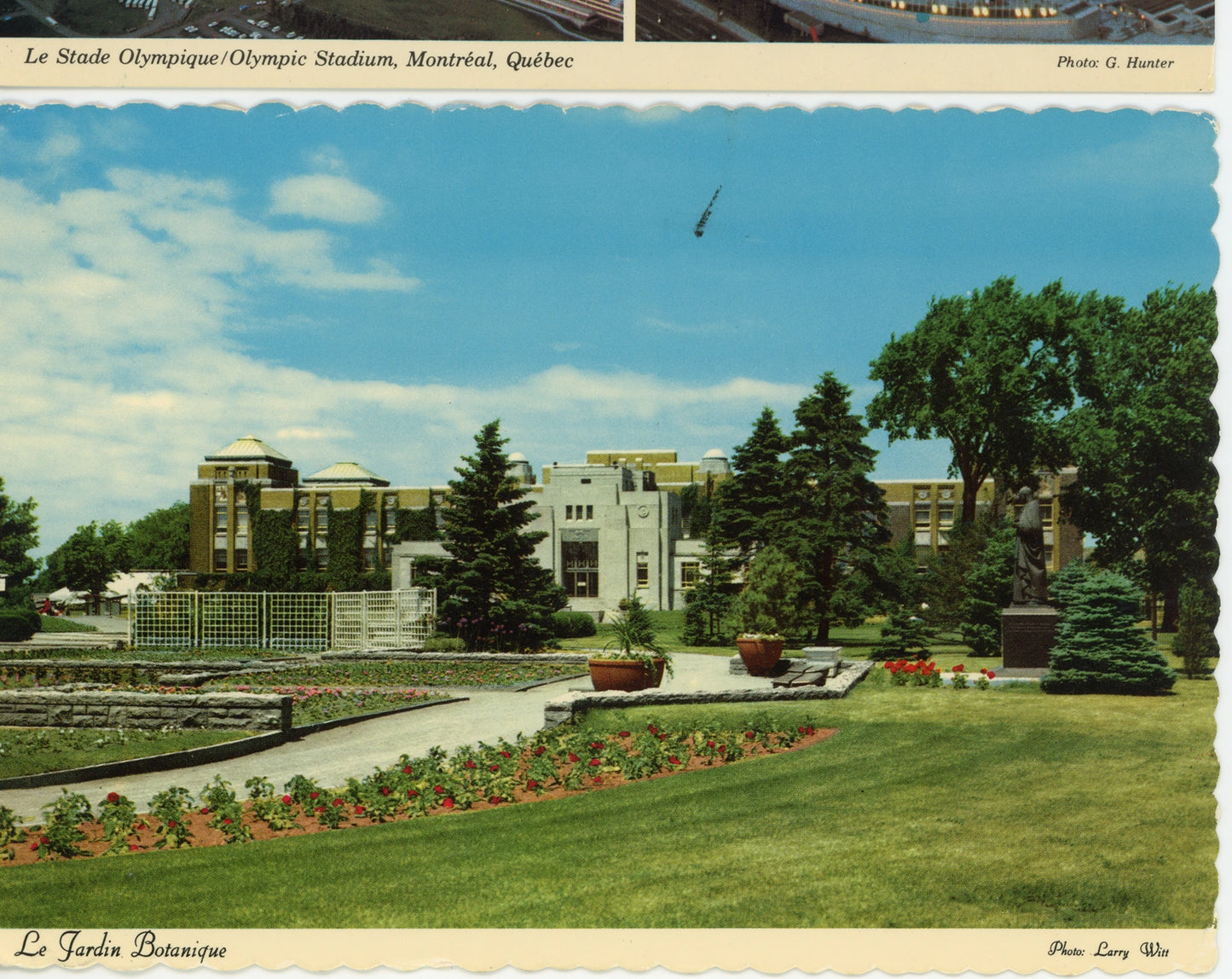 Carte postale du Jardin Botanique
