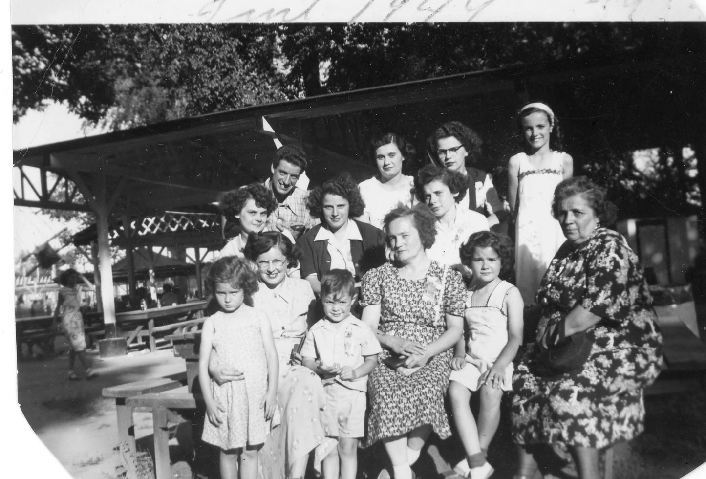 Réunion de famille au Parc Belmont