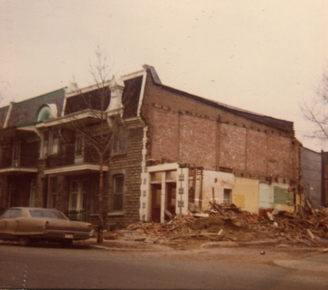 511, rue Leclaire, démoli