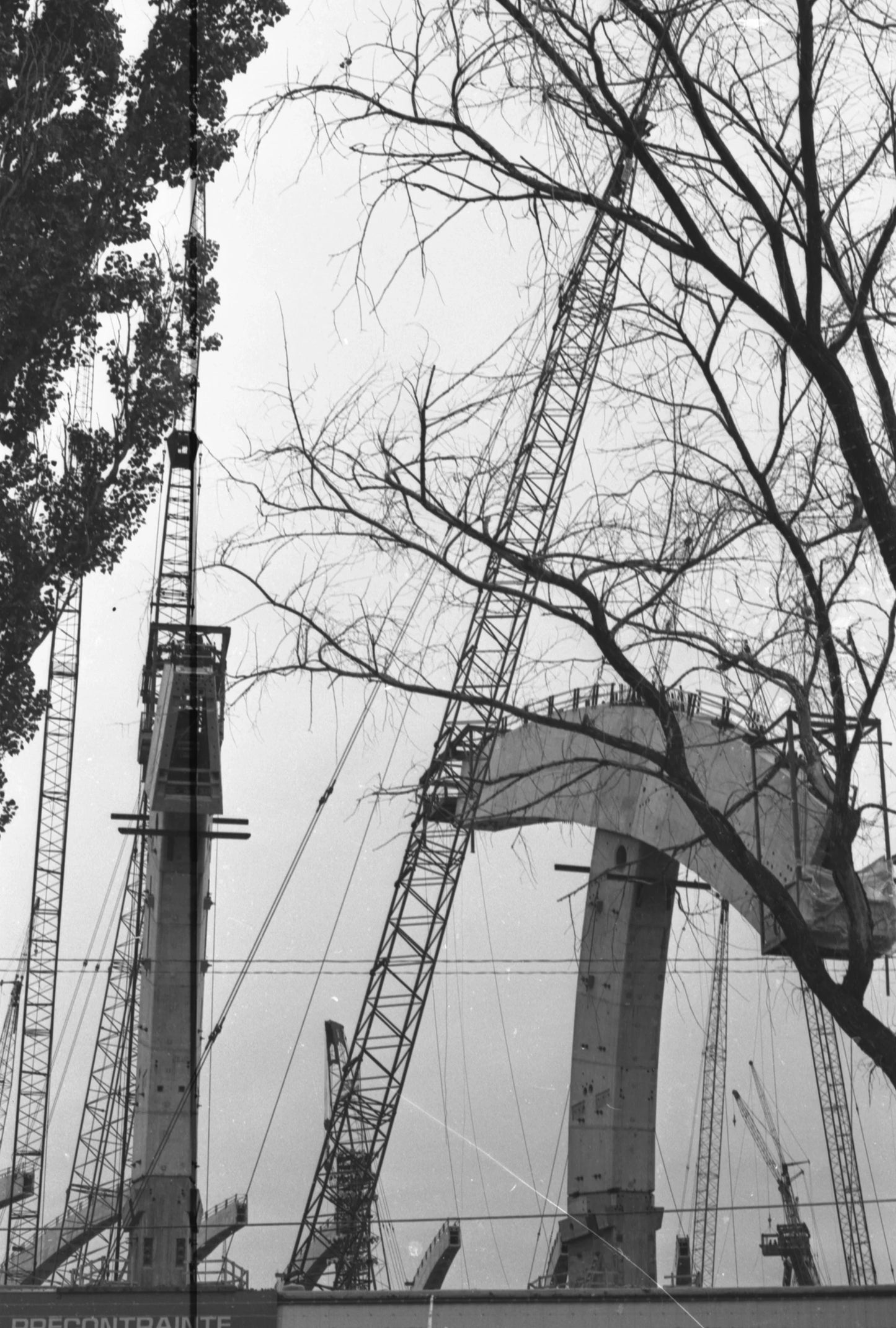 Construction du Stade Olympique