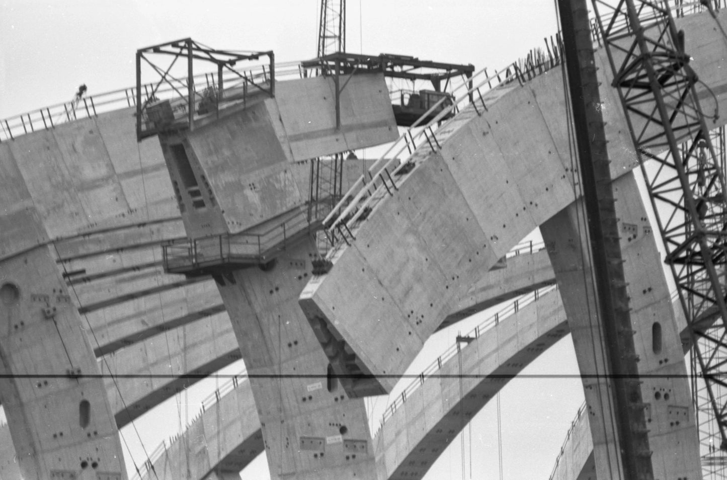 Construction du Stade Olympique