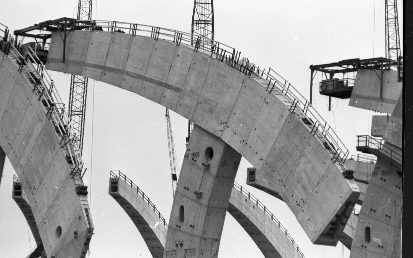 Construction du Stade Olympique