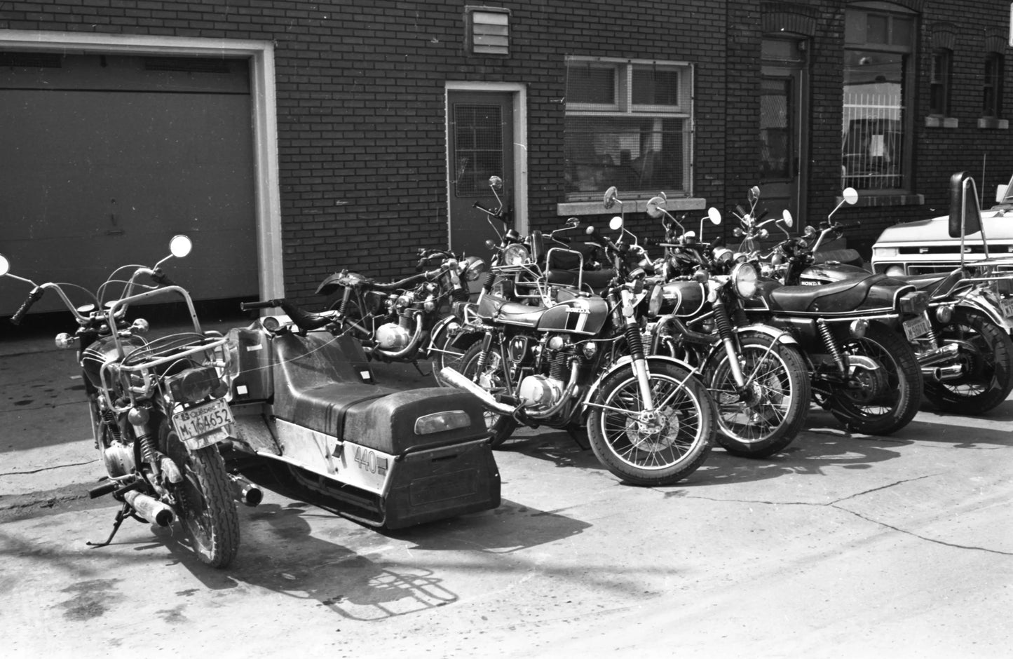 Garage pour motos