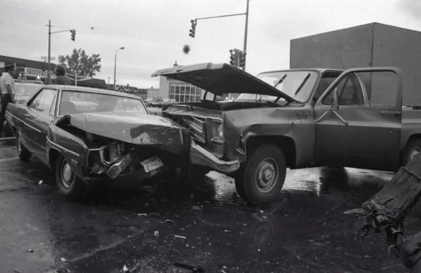 Accident à une intersection
