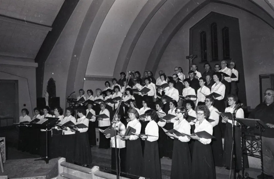 Chorale dans une nef