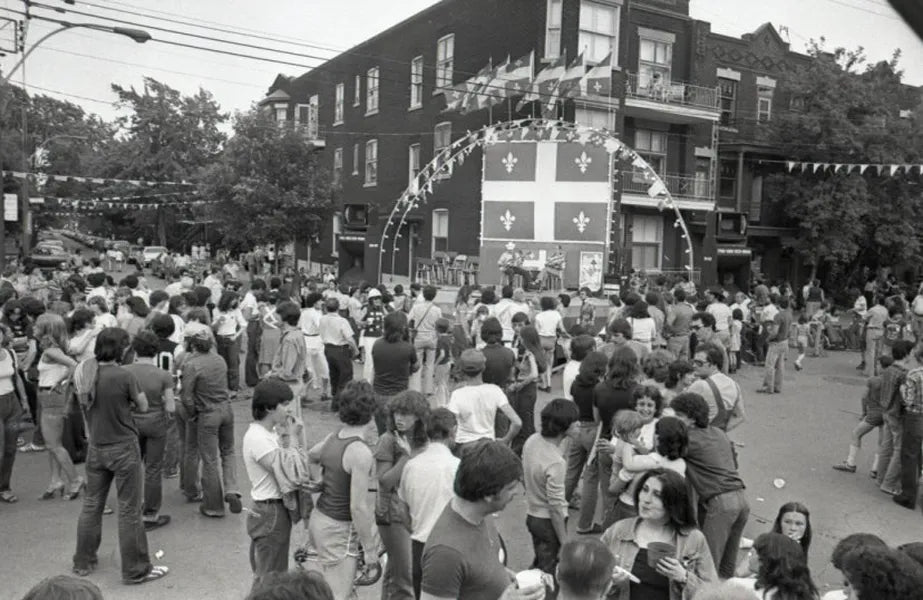 Fête de la St-Jean sur la rue Gilford