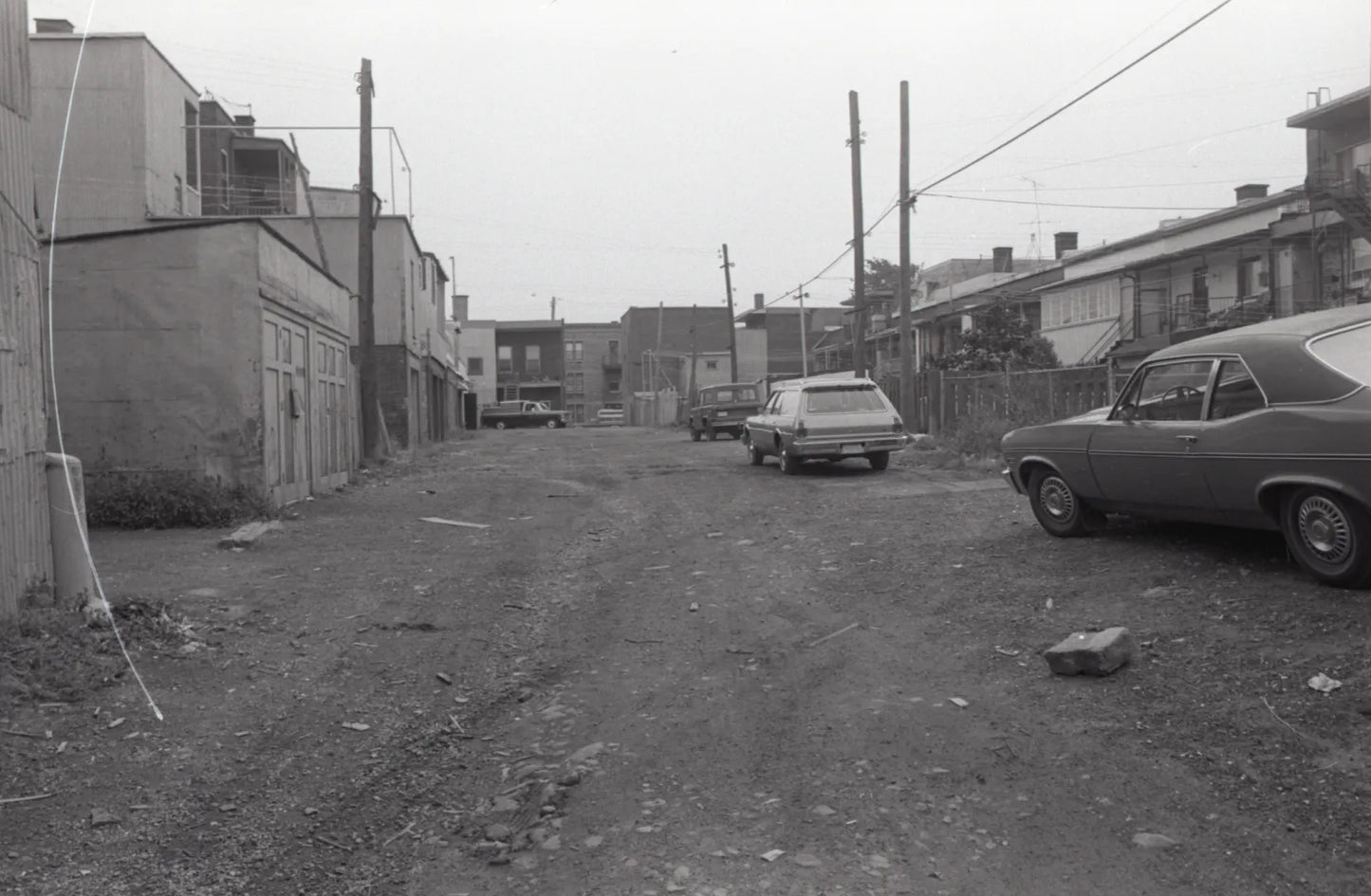 Nettoyage de ruelle