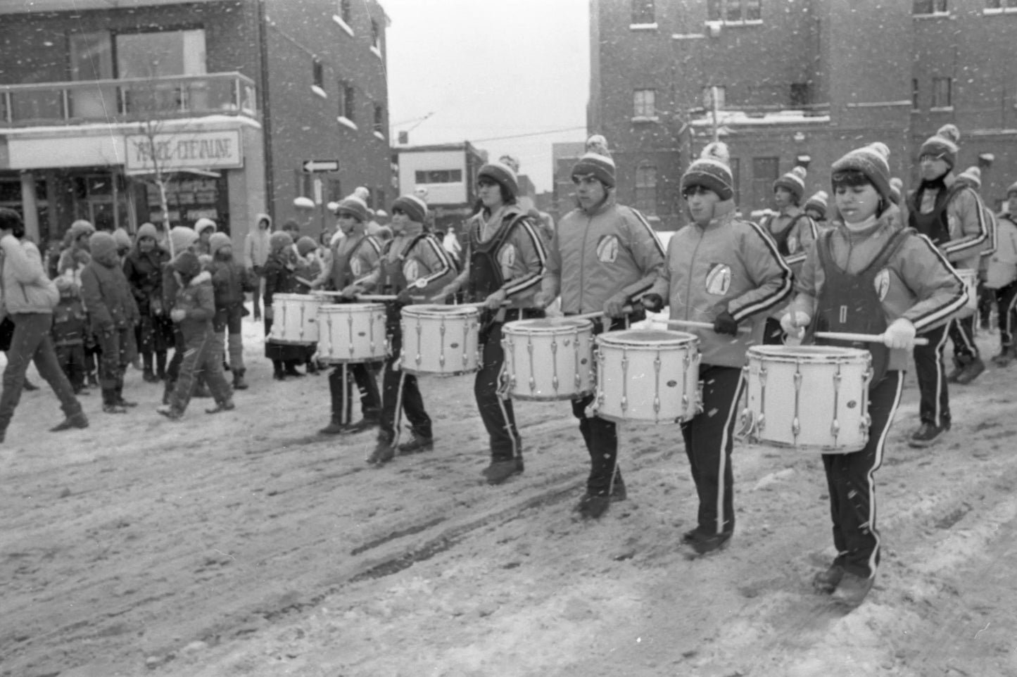Parade du Père Noël dans la Petite Italie