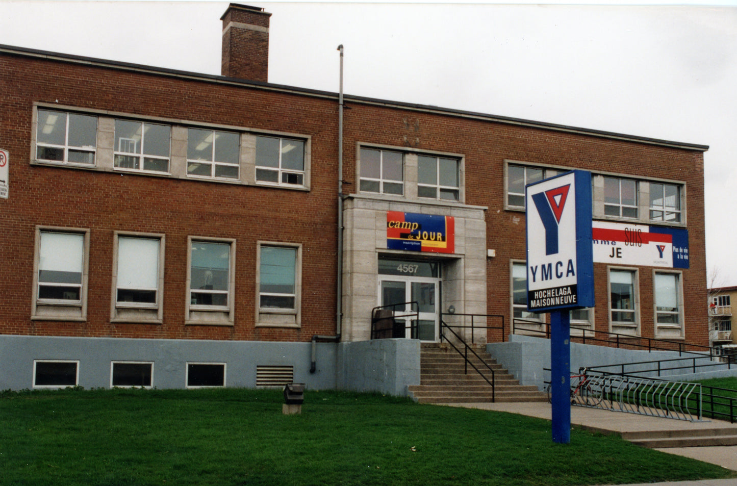 Façade du YMCA Hochelaga-Maisonneuve