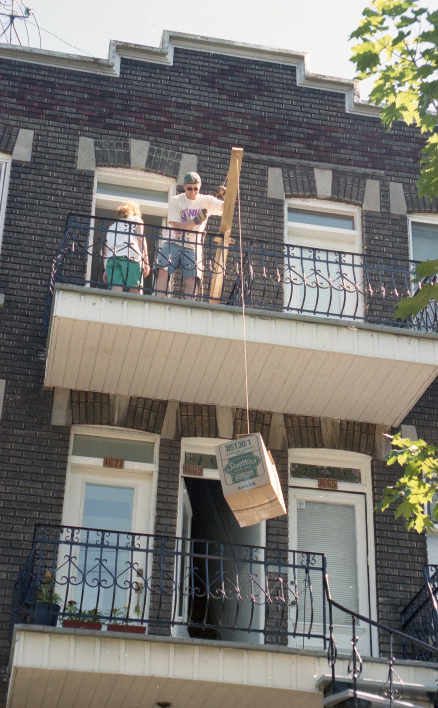Déménagement dans le quartier Hochelaga-Maisonneuve