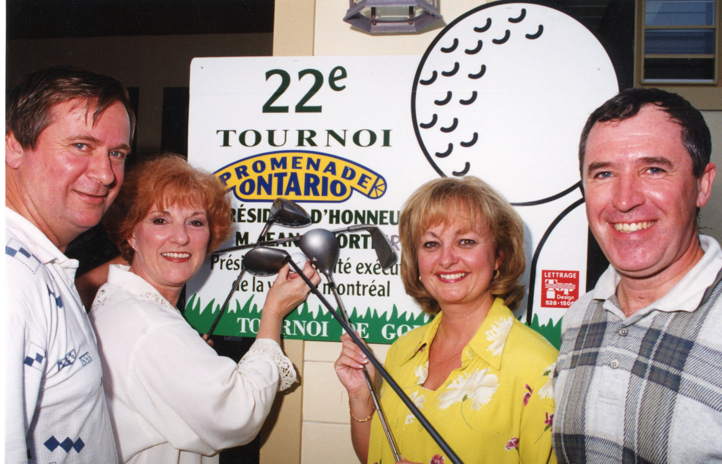 22e tournoi de golf de la Promenade Ontario