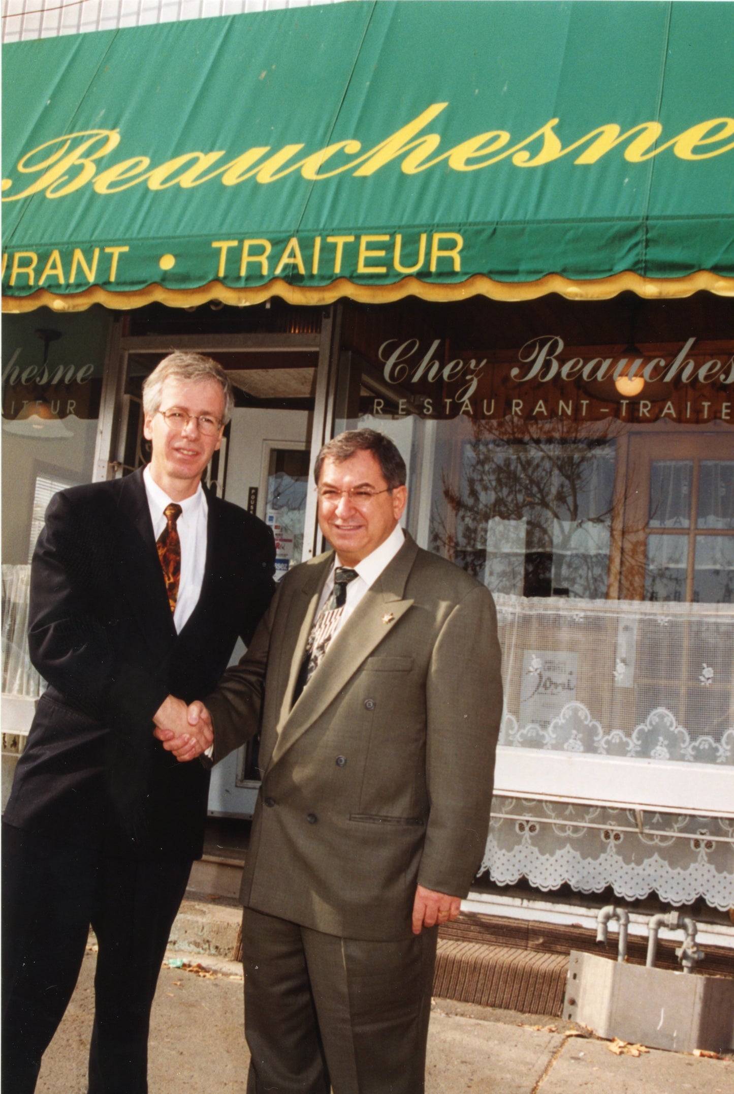Stéphane Dion et Louis Morena