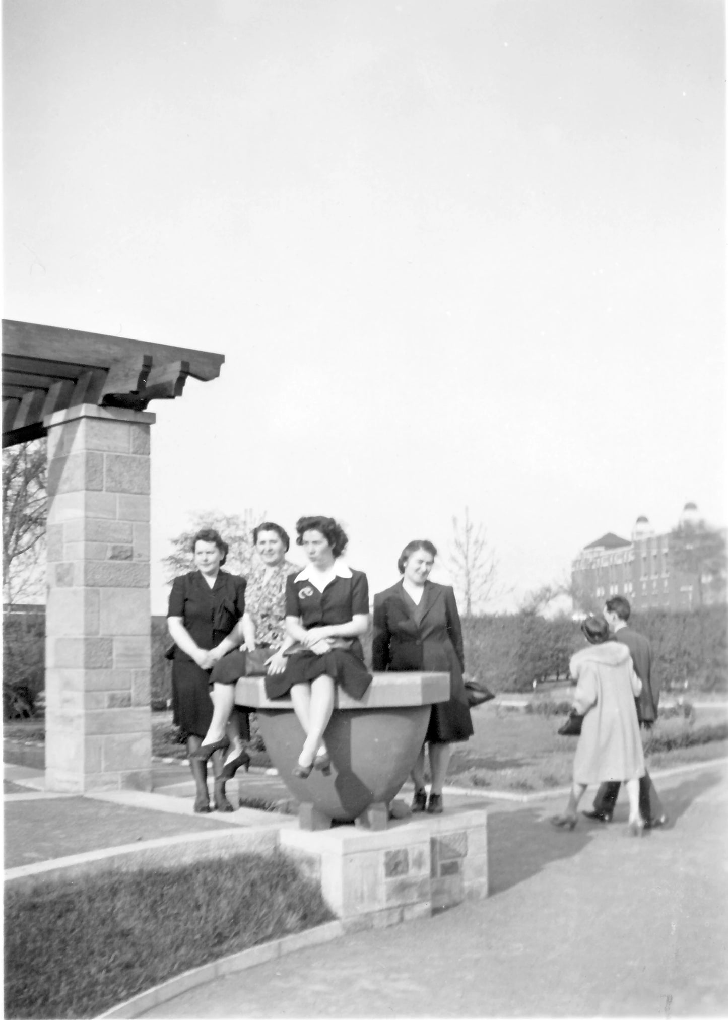 Portrait de femmes au Jardin botanique
