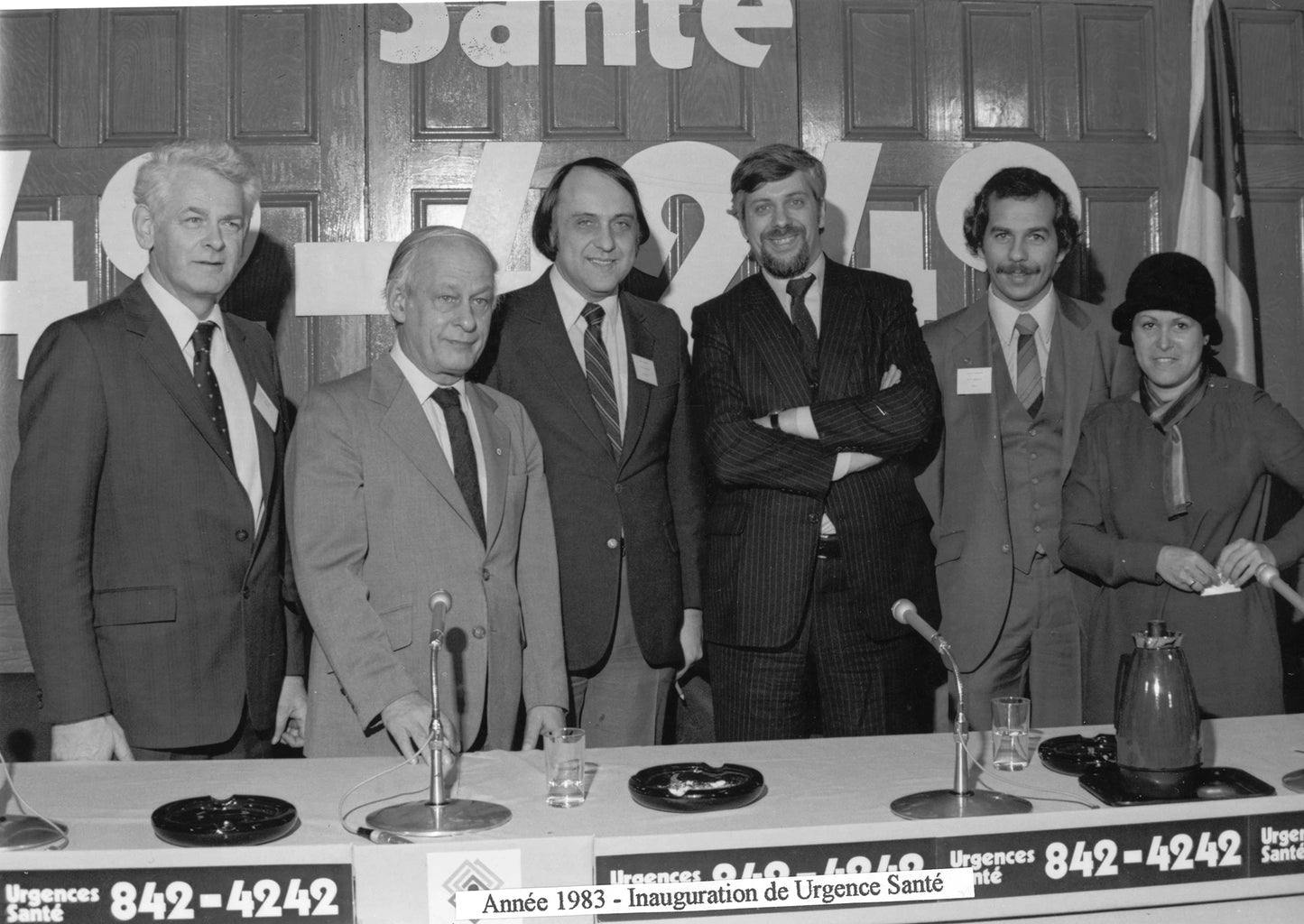 Inauguration d'Urgences Santé