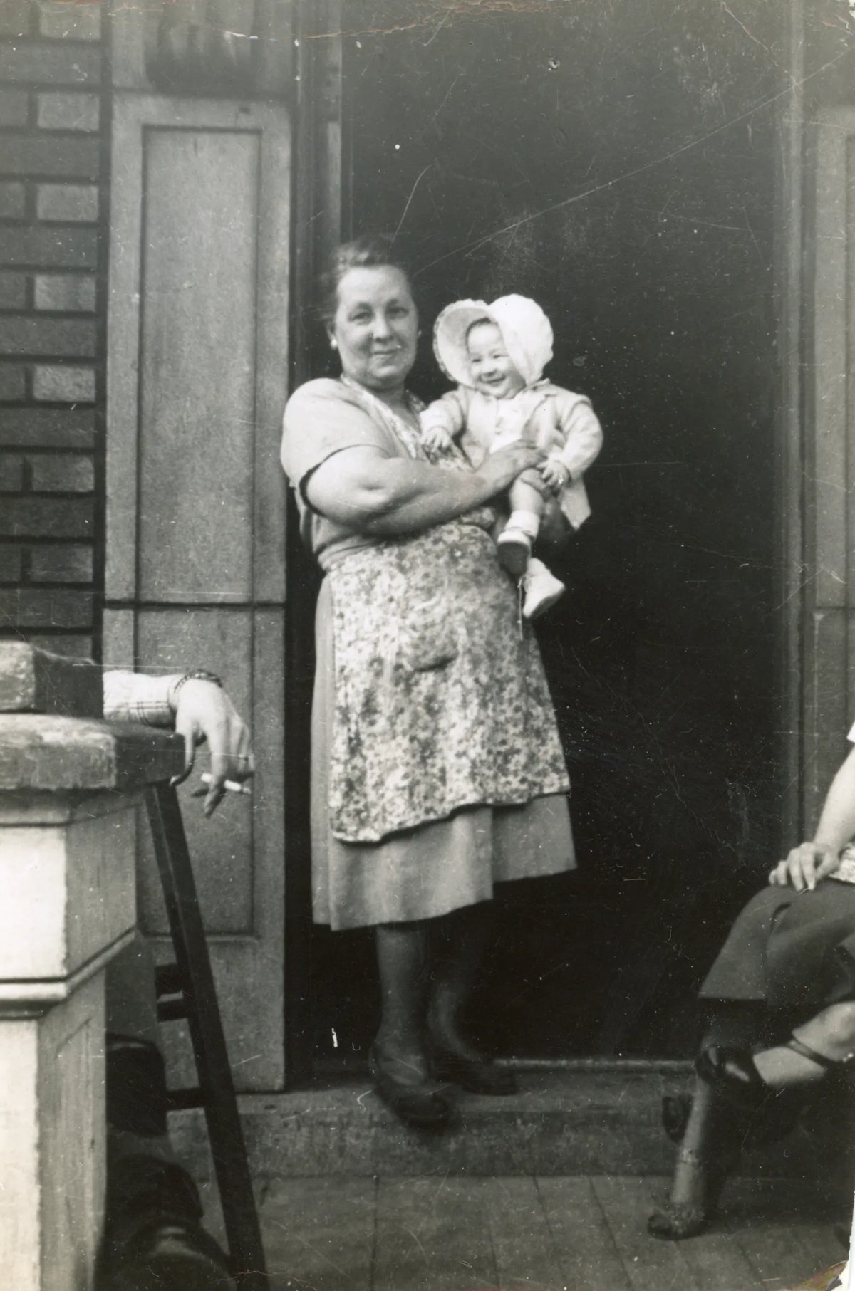 Rose Boulanger et son petit-fils Yves