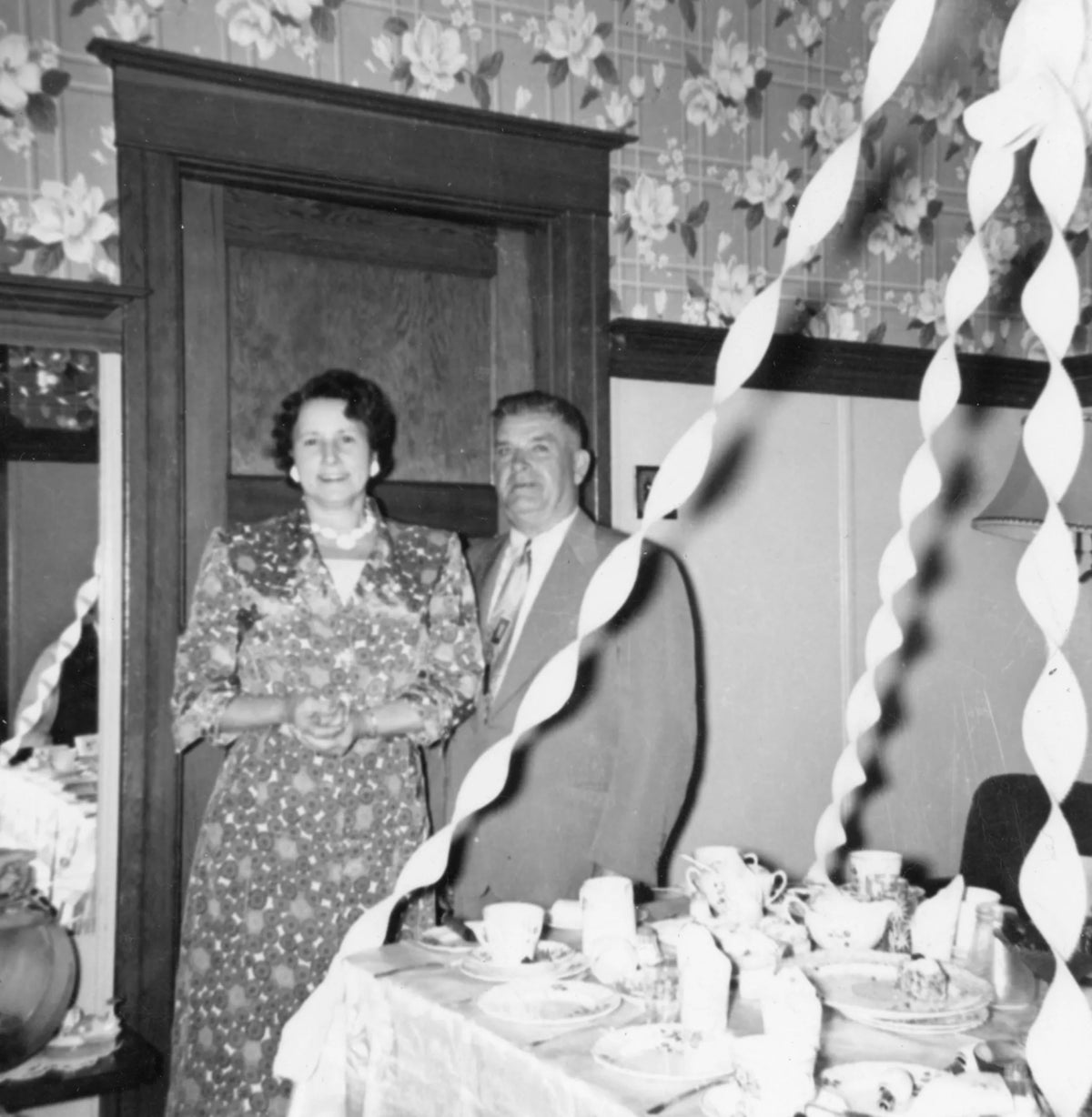 Georges Chassé et Aurore Coutu en 1953