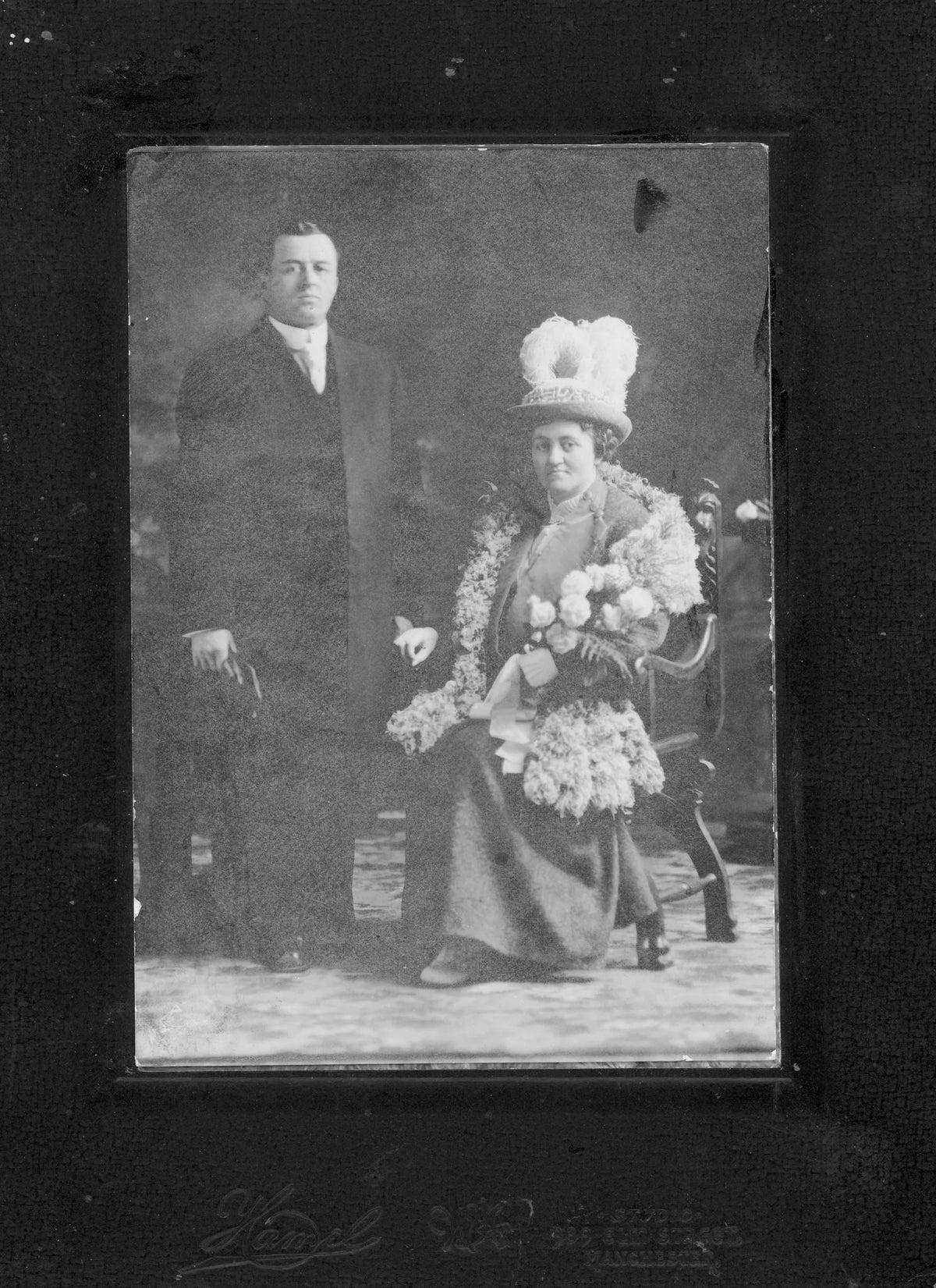 Rose-Alma Delorme et Arthur Barbin