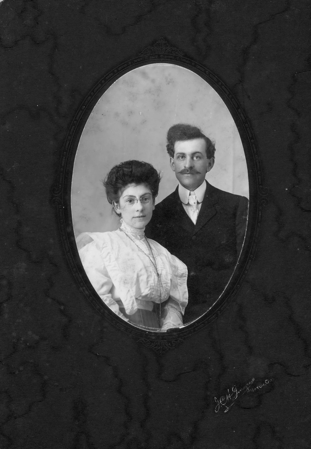 Noël Delorme et Albina Rabouin