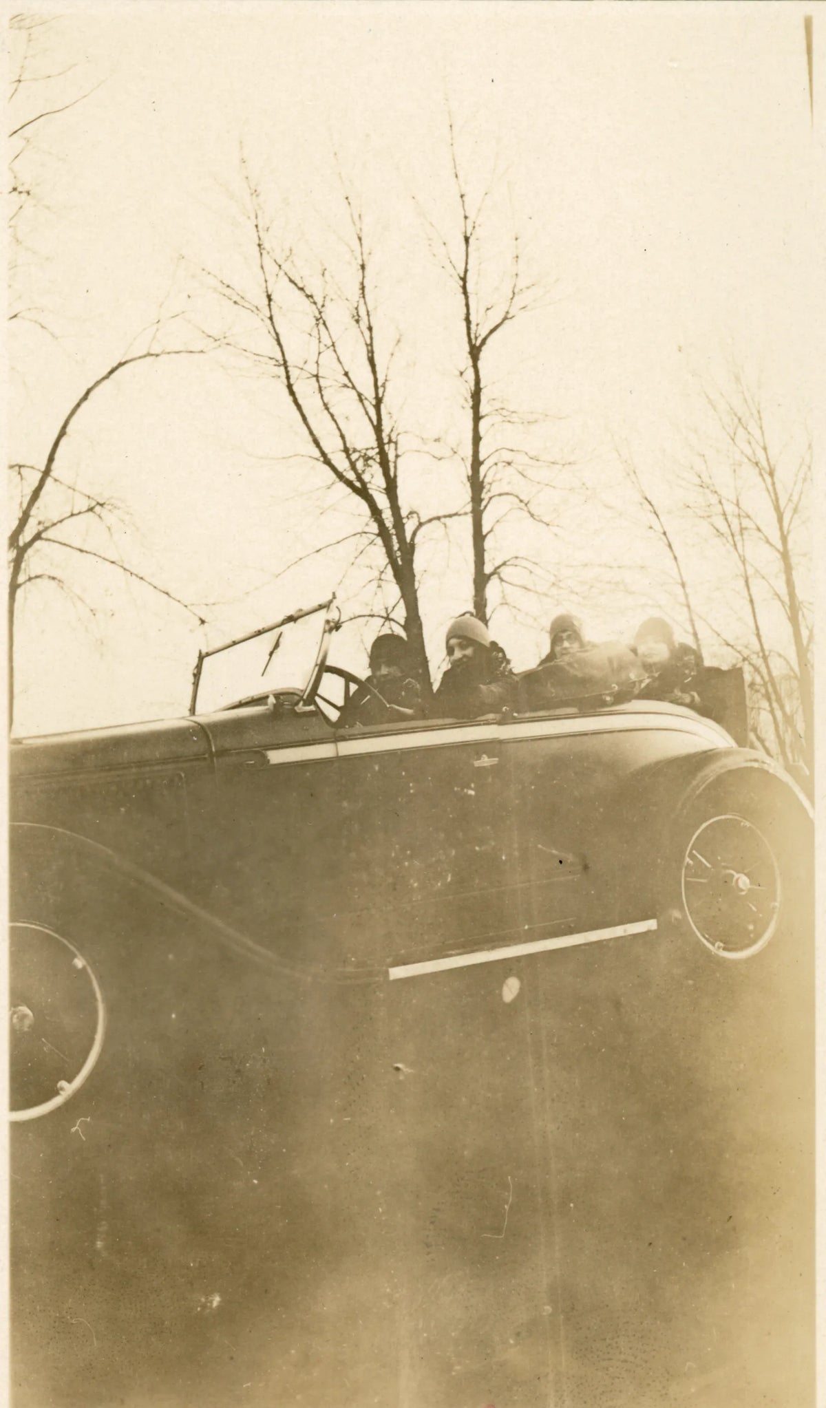 Sortie de femmes en voiture