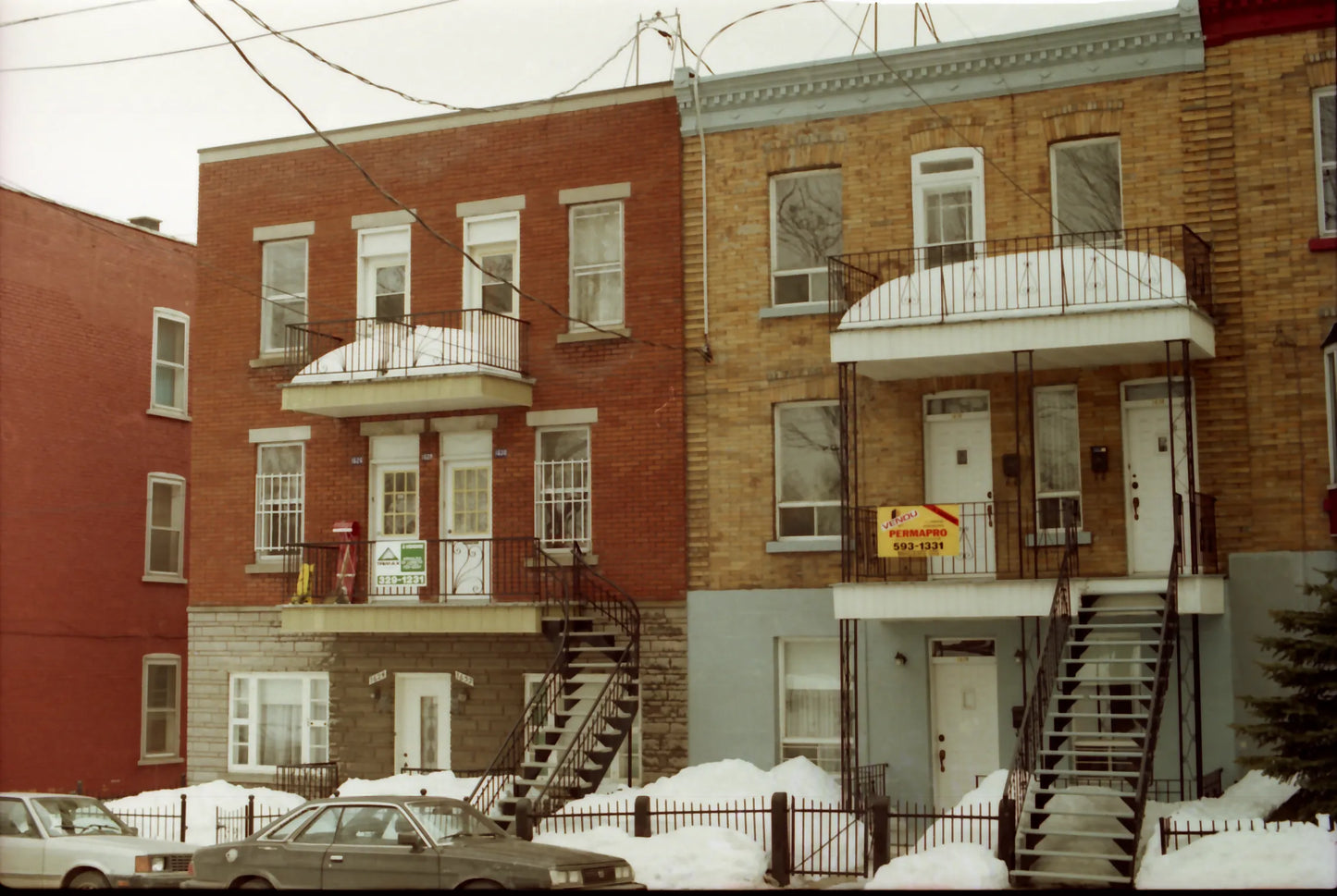 Triplex des 1624-1638 rue Nicolet