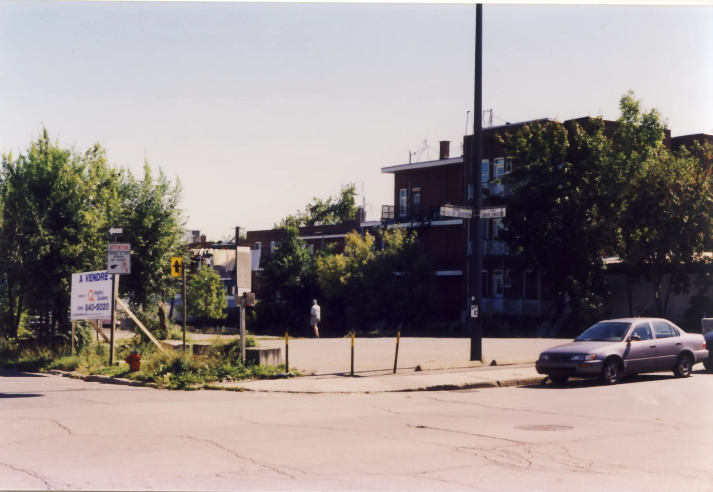 Terrain vacant rue Charlemagne
