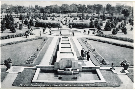 Carte postale du Jardin Botanique