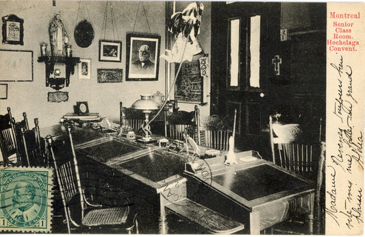 Carte postale du couvent Hochelaga