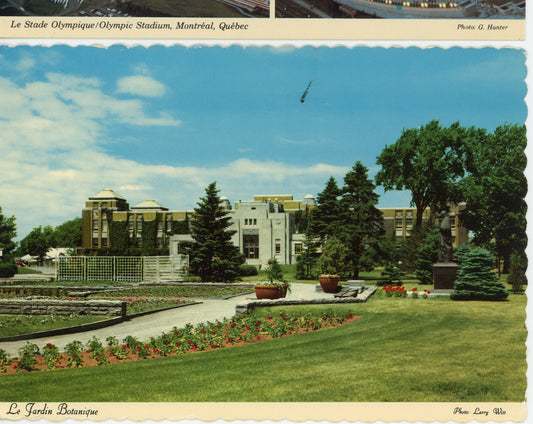 Carte postale du Jardin Botanique