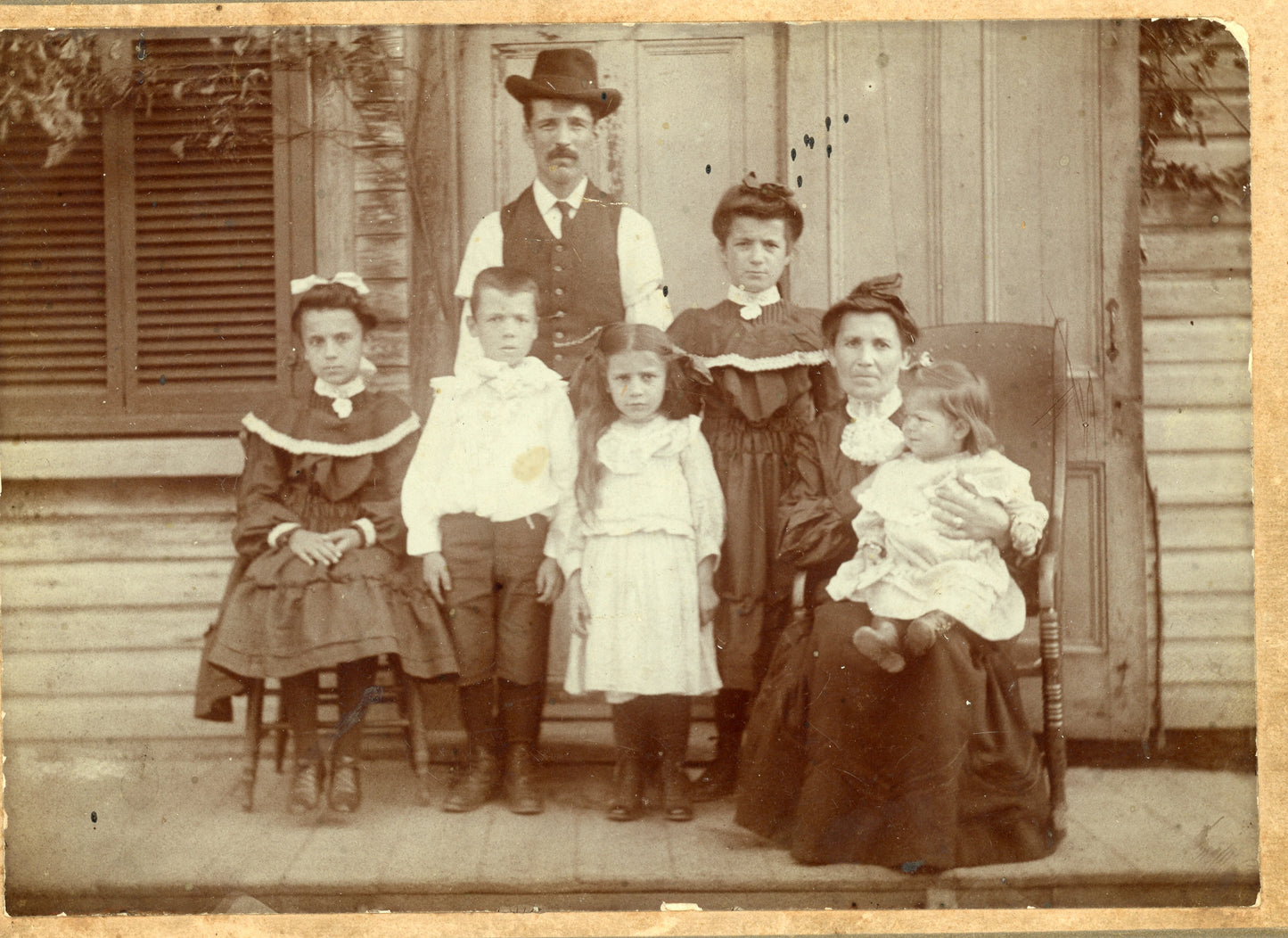 Famille de Antoine Tisdelle et Cléophée Gravel
