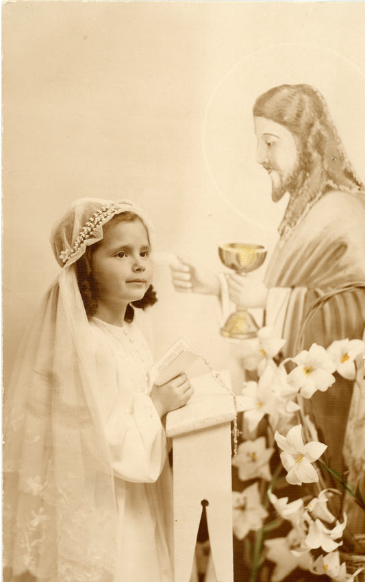 1ère communion de Louise Teasdale