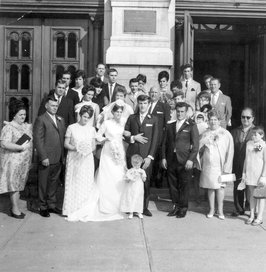 Foule d'un mariage