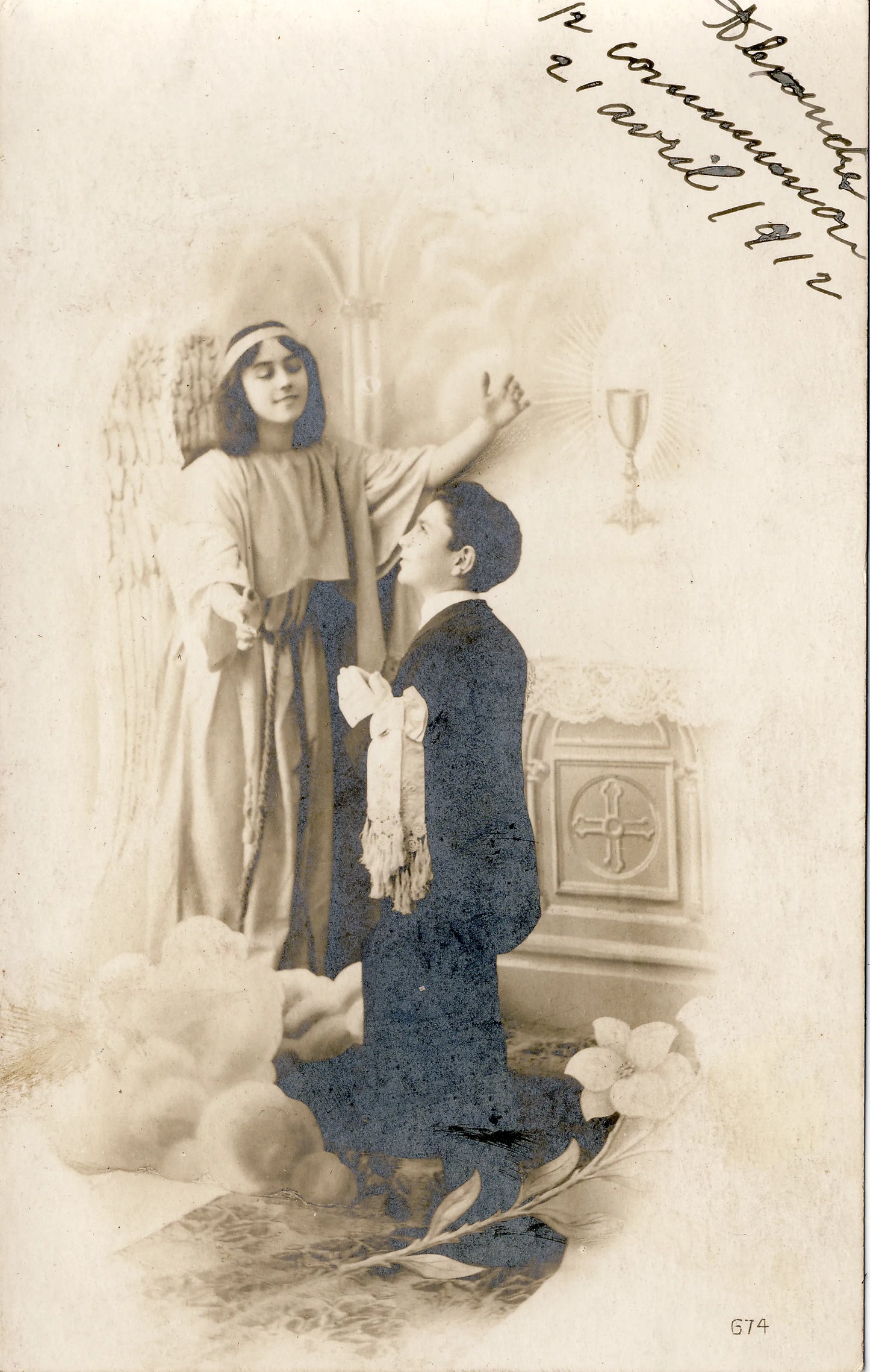 1ère communion Alexandre St-Jean