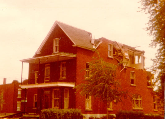 Maison en démolition