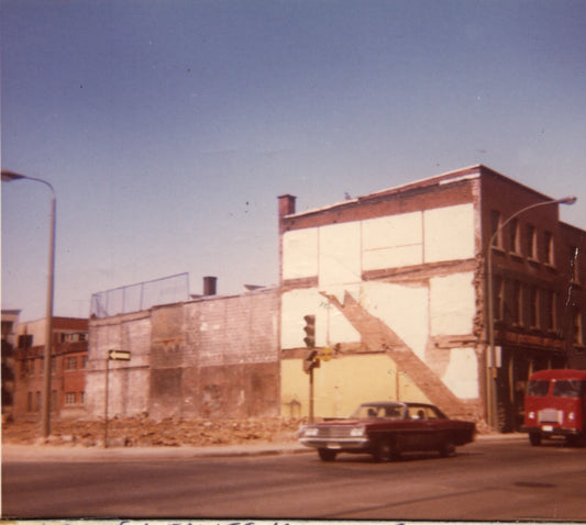 2551, rue Notre-Dame Est, quadrilatère rasé.