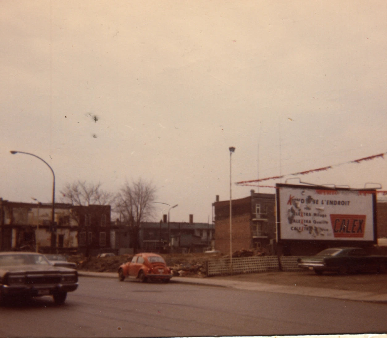 4851, rue Notre-Dame Est, quadrilatère rasé