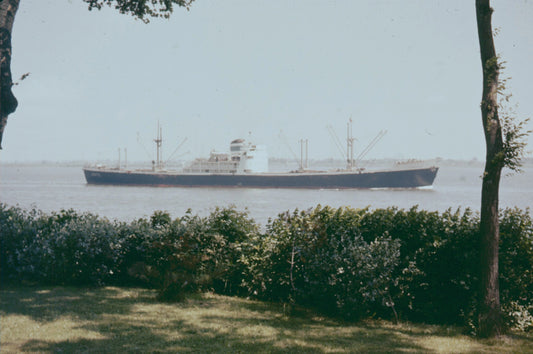 Cargo sur le fleuve Saint-Laurent