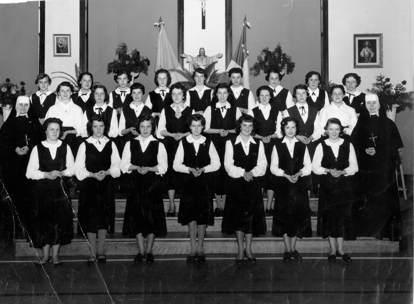 Classe de 8e année de l'école Boucher-De La Bruère