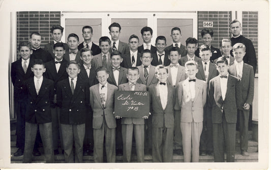 Élèves de 7e année B de l'école Saint-Victor