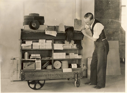 L'oncle de Mireille, Pierre Gauthier, employé de la USMCO, en 1934