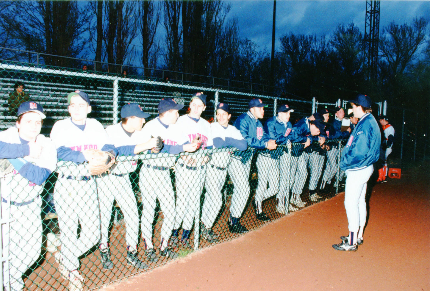 L'équipe de baseball les Olympiques de Maisonneuve