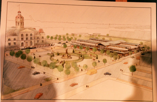 Maquette du Marché Maisonneuve rénové