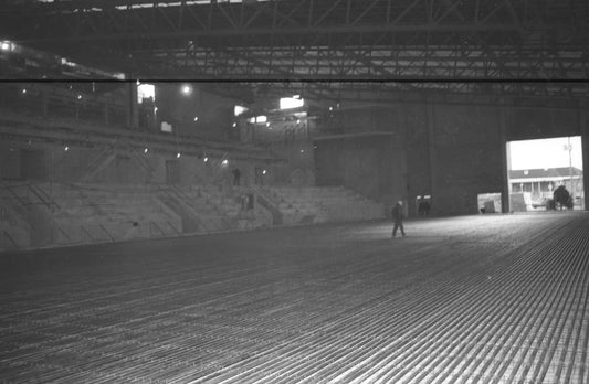 Construction du Centre Olympique Étienne Desmarteau
