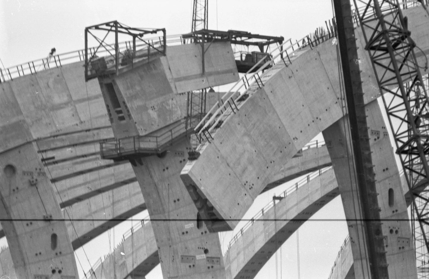 Construction du Stade Olympique