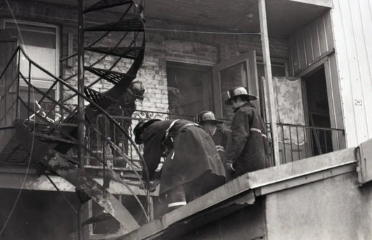 Pompiers à l'oeuvre