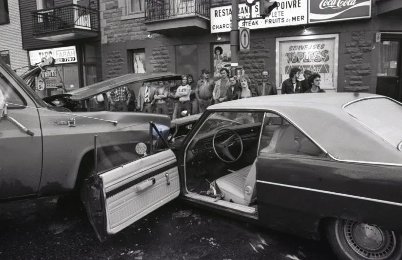 Accident à une intersection