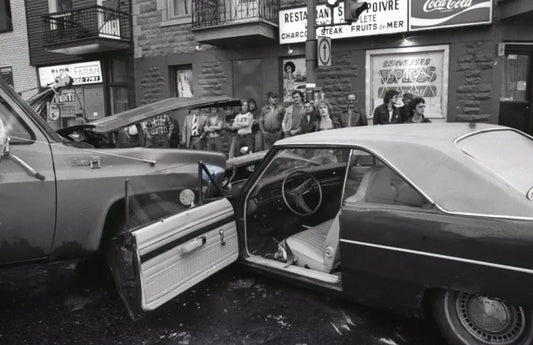 Accident à une intersection