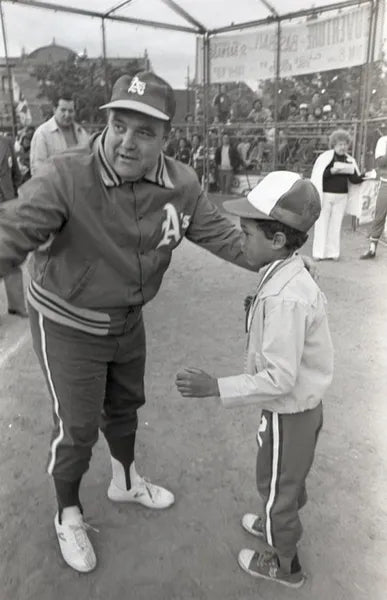 Claude Ruel au parc Ovila-Pelletier