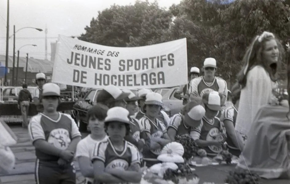Banderole Hommage des Jeunes Sportifs de Hochelaga