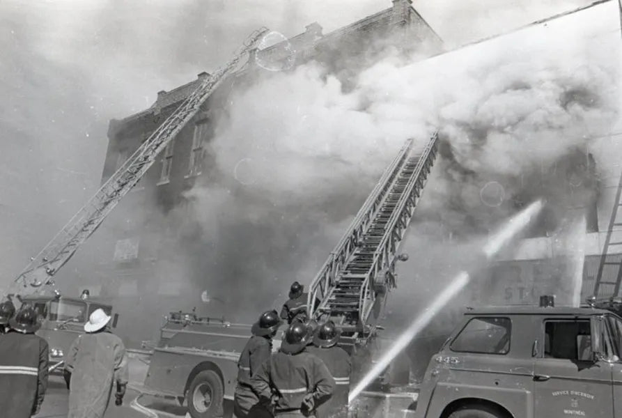 Incendie rue Ontario